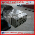 wood plastic wpc decking/fence/wall panel profile manufacturing machine wpc profile machine